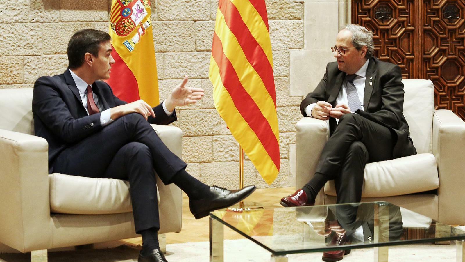 Reunió Sánchez-Torra