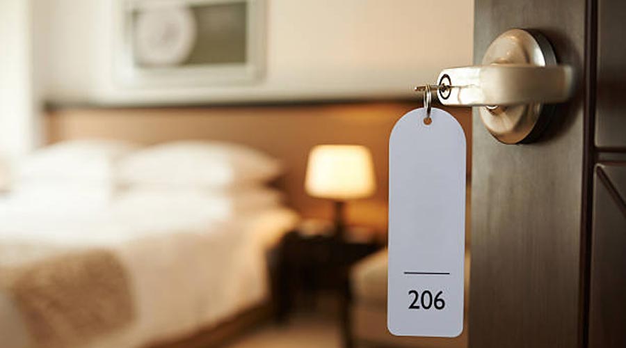 Una habitació d'hotel