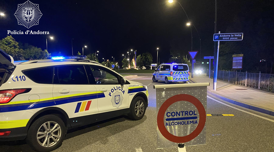 Un control d'alcoholèmia