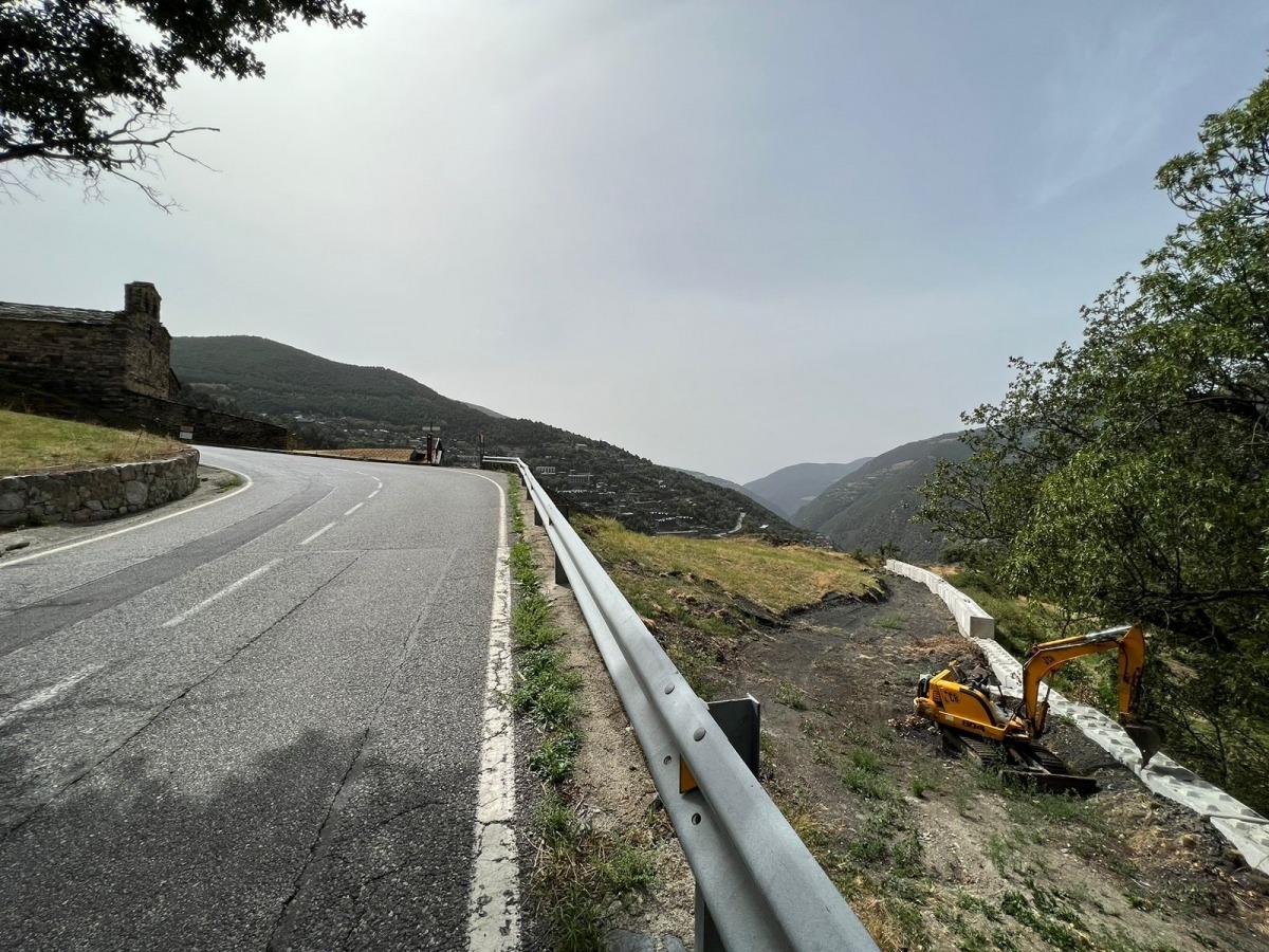 Una construcció prop de Sant Serni de Nagol.