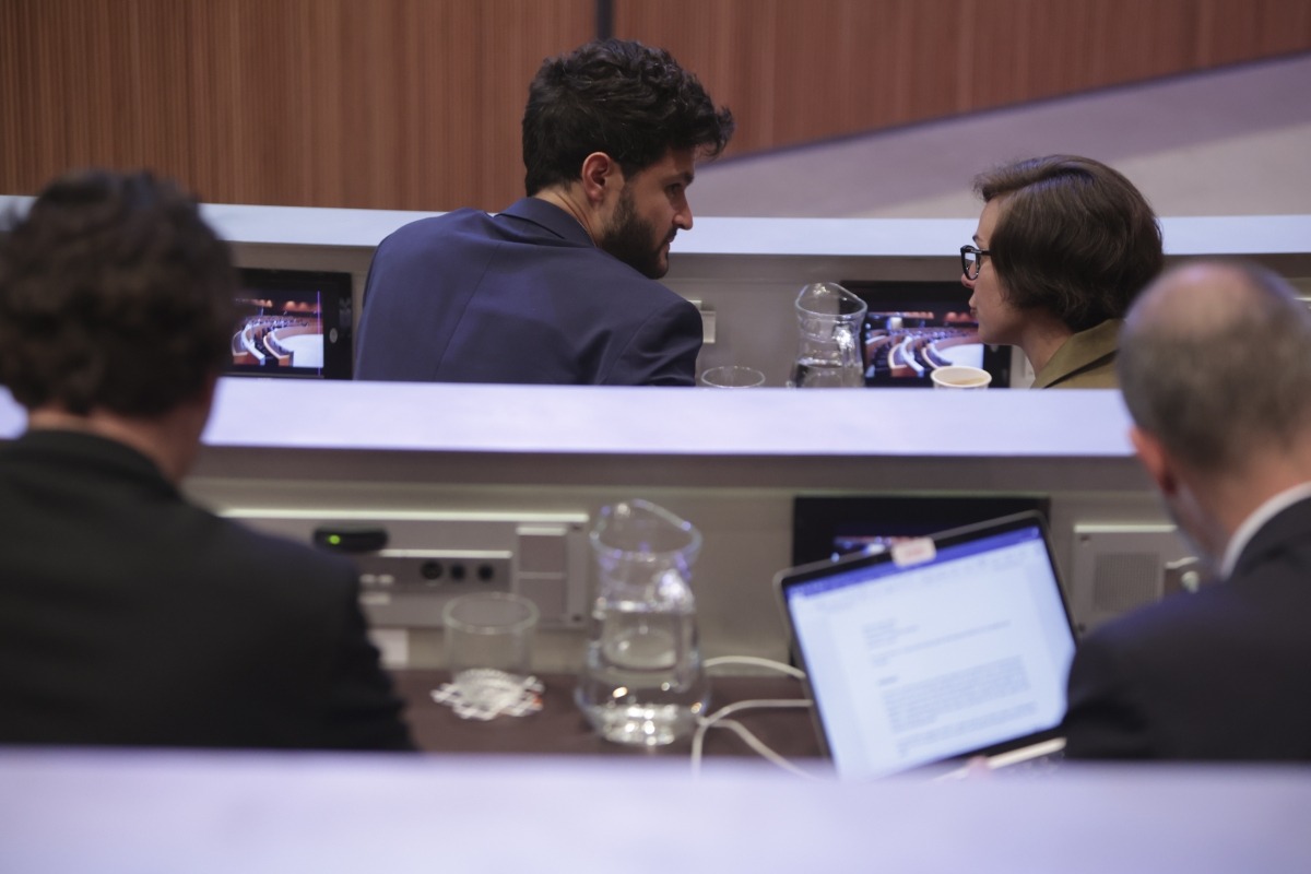 El Grup Parlamentari de Concòrdia, que presideix Cerni Escalé.