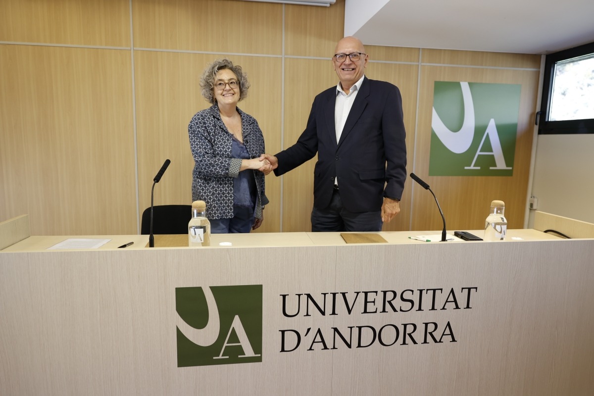 Ronchera i Nicolau han presentat aquest matí el conveni de col·laboració.