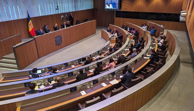 Sessió d'aquesta tarda del Consell General